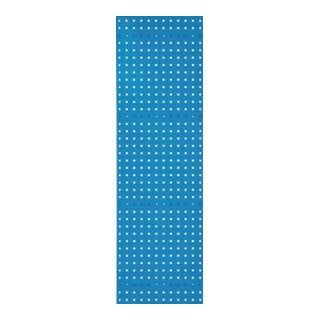 Panneau perforé l.450xL1500mm bleu ciel, RAL 5015