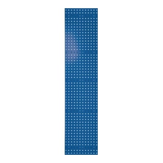 Panneau perforé l.450xL2000mm bleu gentiane, RAL 5010