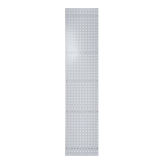 Panneau perforé l.450xL2000mm gris clair, RAL 7035
