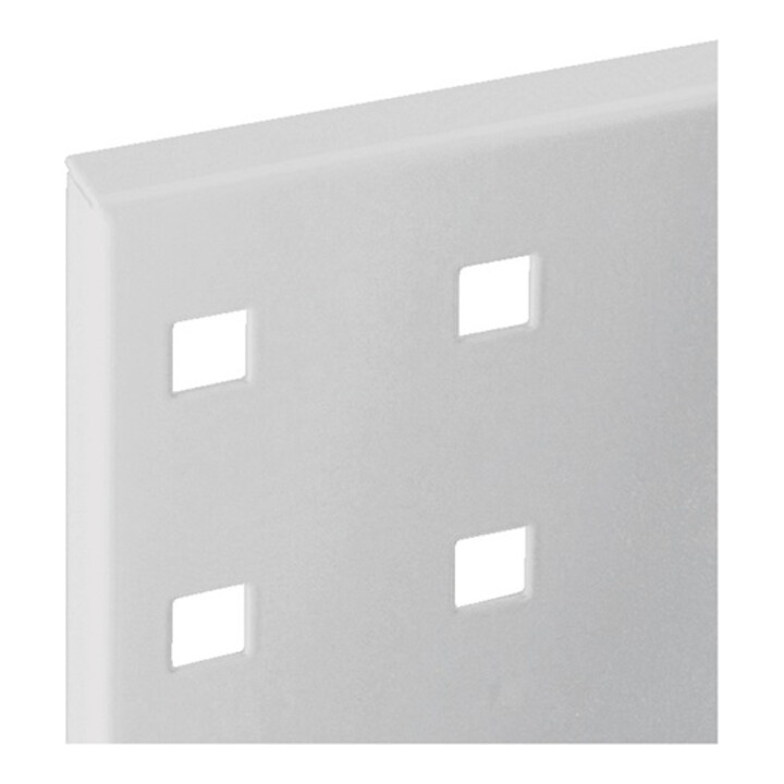 Panneau perforé l.450xL500mm gris clair, RAL 7035