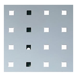 Panneau perforé l.457xL1981mm gris clair, RAL 7035 BOTT