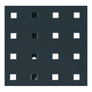 Paroi perforée pour outils Bott gris clair RAL 7035