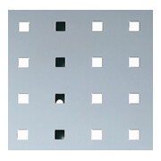 Tôle perforée basse gris clair RAL 7035-1