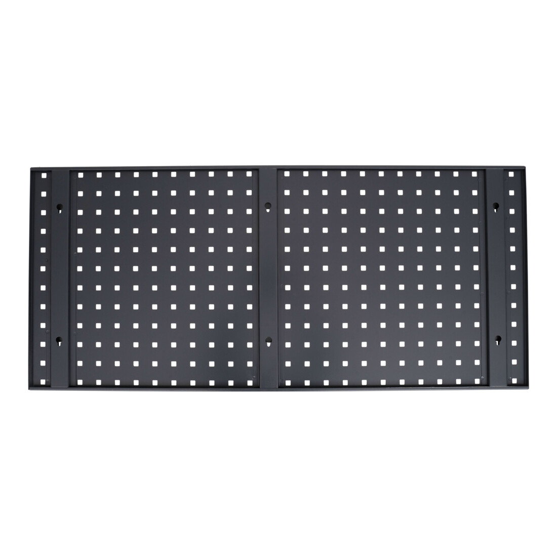 Panneau perforé pour mur d'atelier STIER, 1000x450 mm, gris anthracite