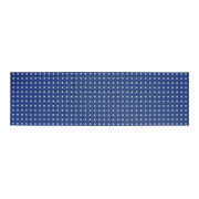Panneau perforé pour mur d'atelier STIER, 1500x450 mm, bleu gentiane