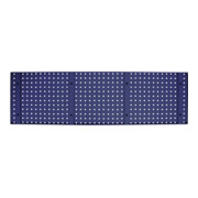 Panneau perforé pour mur d'atelier STIER, 1500x450 mm, bleu gentiane-5