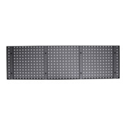 Panneau perforé pour mur d'atelier STIER, 1500x450 mm, gris anthracite-5