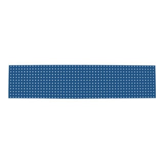 Panneau perforé pour mur d'atelier STIER, 2000x450 mm, bleu gentiane