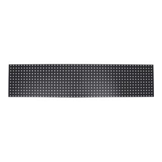 Panneau perforé pour mur d'atelier STIER, 2000x450 mm, gris anthracite