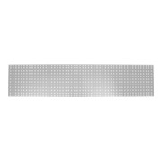 Panneau perforé pour mur d'atelier STIER, 2000x450 mm, gris clair