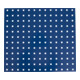 Panneau perforé pour mur d'atelier STIER, 500x450 mm, bleu gentiane