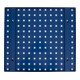 Panneau perforé pour mur d'atelier STIER, 500x450 mm, bleu gentiane