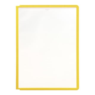 Panneau visuel durable SHERPA A4 Jaune