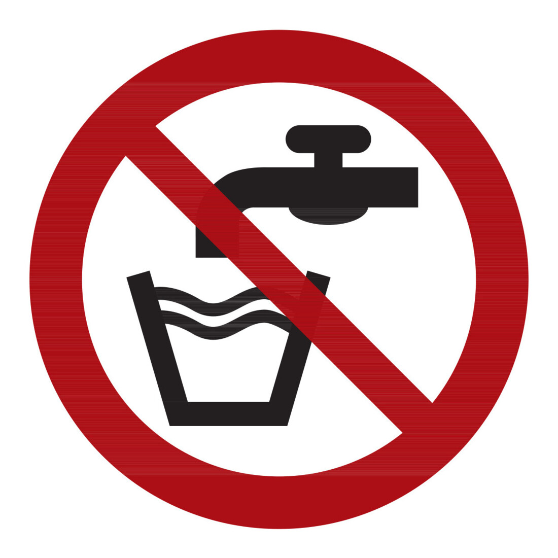 Panneaux d'interdiction Eau non potable, Type: 04100