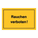 Panneaux d’interdiction Interdiction de fumer jaune-1