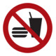Panneaux d'interdiction Interdiction de manger et de boire, Type: 02200-1