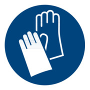 Panneaux d'obligation Protection obligatoire des mains, Type: 01100