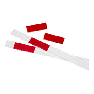 Eichner VISIPLAN Plaques transparentes rouges 76 mm