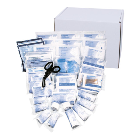 Pansement médical Gramm, conditionné en carton individuel selon la norme DIN 13 169