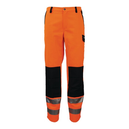 Pantalon d'avertissement Asatex EN471 Classe II orange/noir