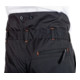Pantalon à ceinture forestier softshell taille L noir/orange 96 % PES / 4 % EL-5
