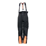 Pantalon à ceinture forestier softshell taille M noir/orange 96 % PES / 4 % EL-1