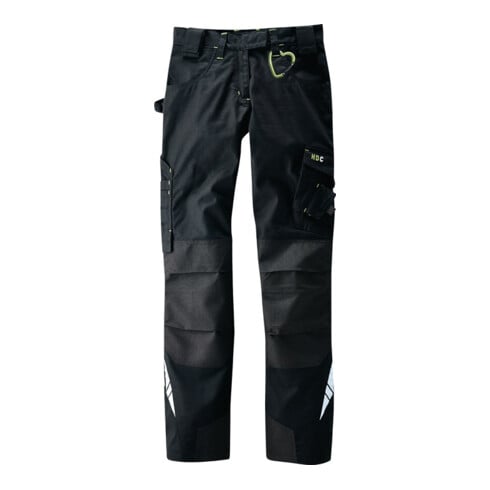 Pantalon à ceinture p. femmes Professional taille 38 noir 64 % PES / 34 % CO / 2