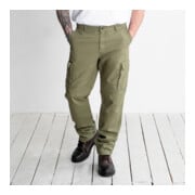 Pantalon cargo STIER Multipocket essential bci coton 34/32 olive