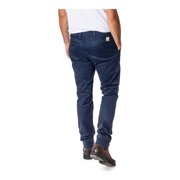 Pantalon chino STIER 30/32 bleu marine