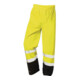 Pantalon de pluie de signalisation en PU Dirk taille L jaune/noir PU sur support-1