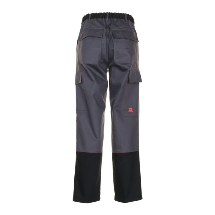 Pantalon de protection p. soudeur Weld Shield taille 54 gris/noir 84 % CO / 15 %