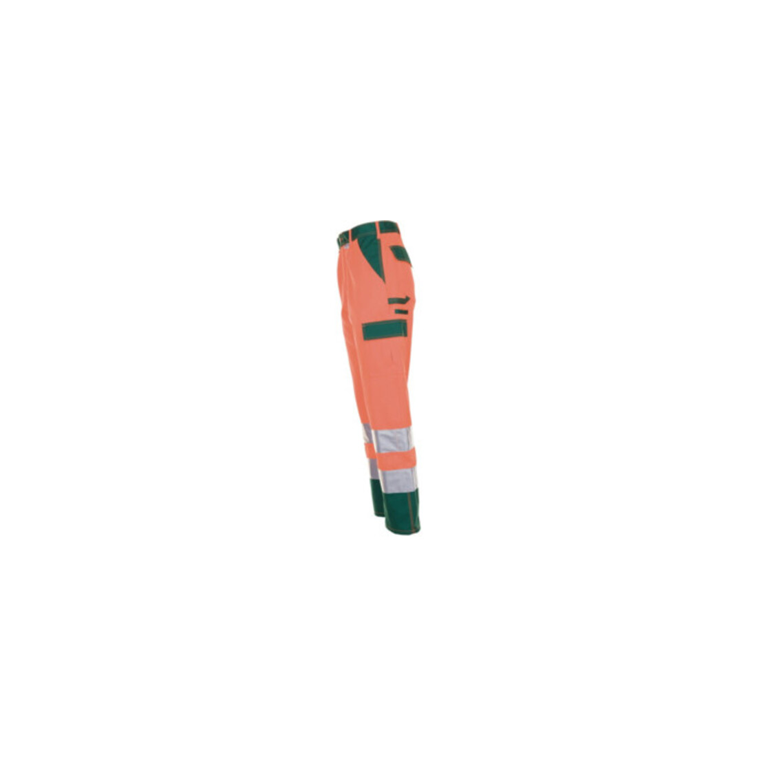 Pantalon de sécurité Planam orange/vert