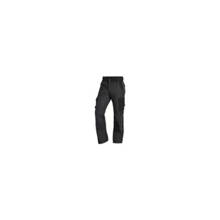 Pantalon de travail BRUNO Twill 300 taille 52 anthracite/noir 65 % CO / 35 % PES