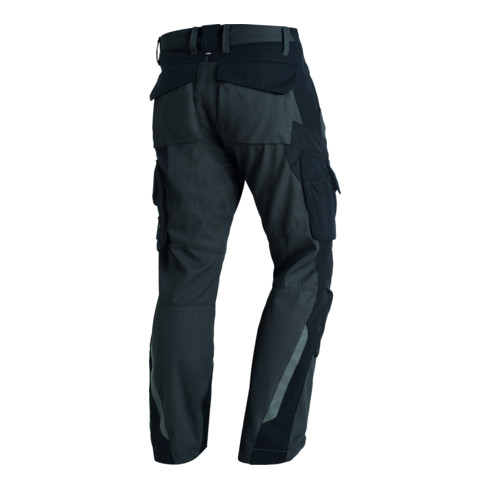 Pantalon de travail FLORIAN taille 48 anthracite/noir 50 % CO / 50 % PES
