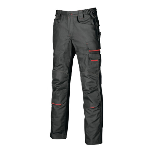 Pantalon Don´t Worry Free taille 54 noir/charbon 60 % CO / 40 % PES
