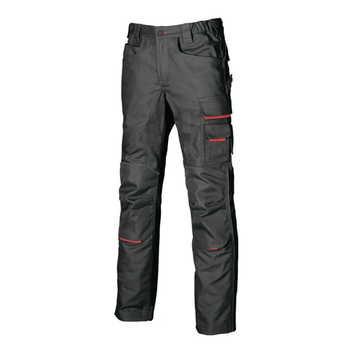 Pantalon Don´t Worry Free taille 56 noir/charbon 60 % CO / 40 % PES