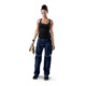Pantalon femme Kübler battement du pouls 2124 bleu foncé/anthracite-1