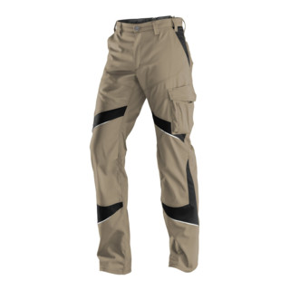 Pantalon Kübler Activiq 2250 brun sable/noir