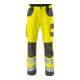 Pantalon Kübler PSA Reflectiq 2207 jaune avertissement / anthracite 106-1