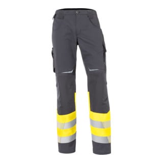 Kübler Pantalon REFLECTIQ Classe 1 jaune signalisation/anthracite Forme 2208