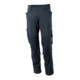 Pantalon Mascot avec poches aux genoux, pantalon en tissu extensible taille 82C64, bleu noir-1