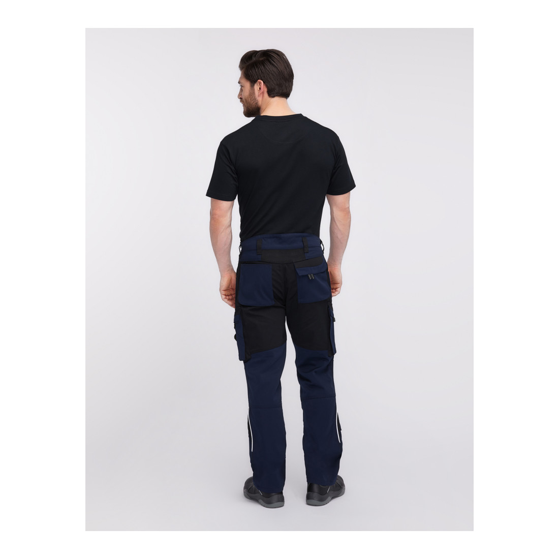 Pioneer pantalon à ceinture TOOLS, marine / noir