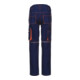 Planam Pantalon de travail Bundhose Basalt Neon marine/orange