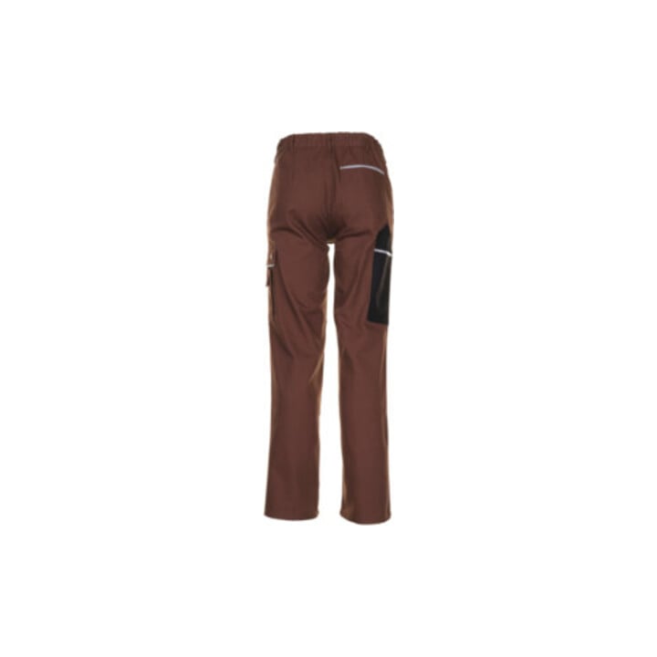 Pantalon Planam Canvas 320 marron/noir