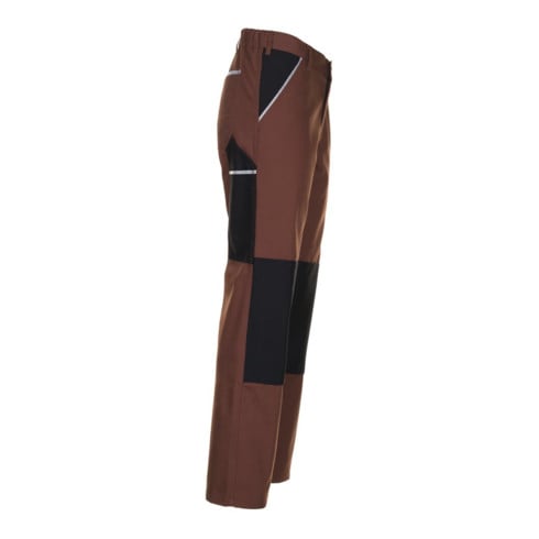 Pantalon Planam Canvas 320 marron/noir