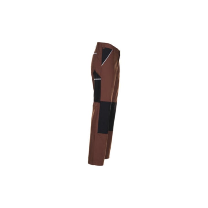 Pantalon Planam Canvas 320 marron/noir