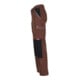 Pantalon Planam Canvas 320 marron/noir