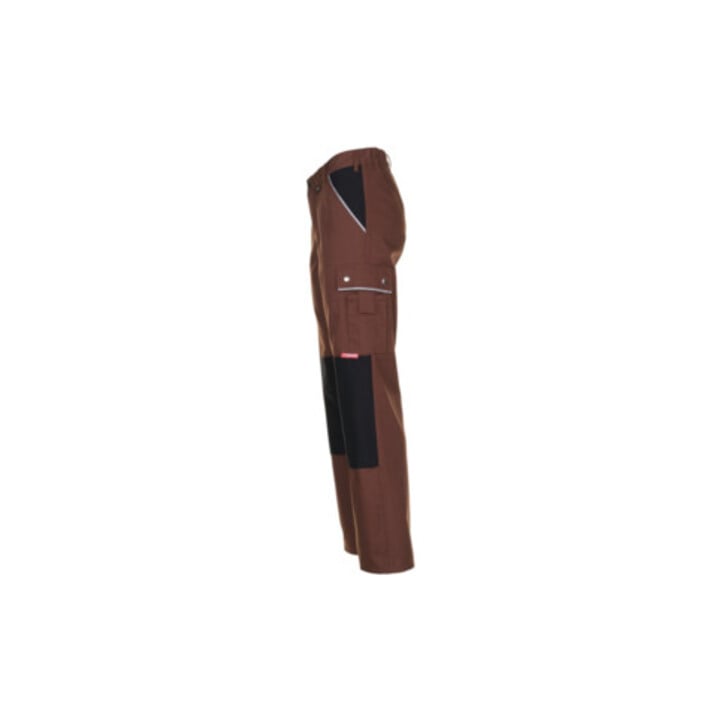 Pantalon Planam Canvas 320 marron/noir