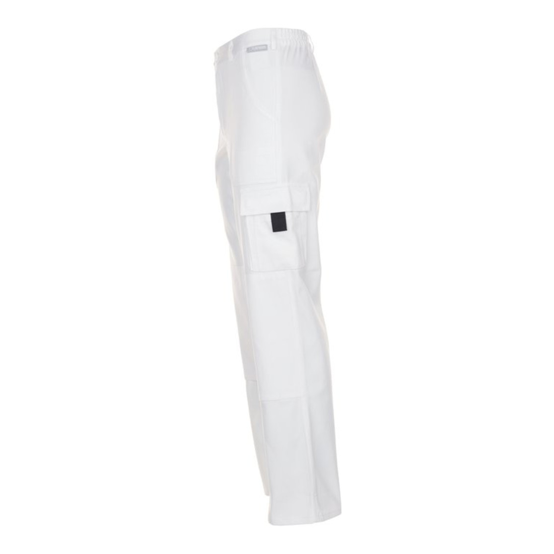 Pantalon Planam Cargo BW 290 blanc pur à la taille