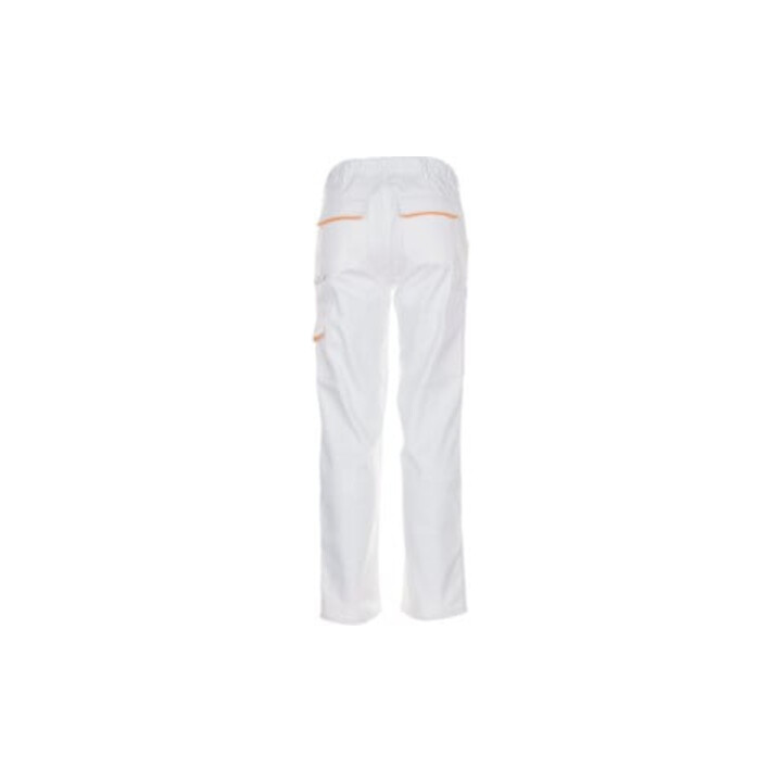 Pantalon Planam Highline blanc/jaune